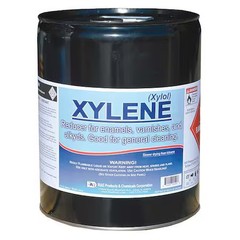 Rae S-01Cn 5 Gal Xylene Paint Thinner Solvent, Clear, Solvent Base
