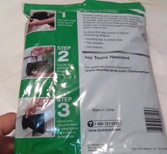 Duck Brand Soft Flexible Insulated Faucet Cover Protects Pipes Sealed New