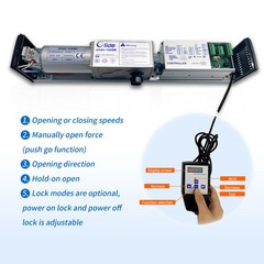 Commercial Door Operator Electric Motorized Open and Close with 2PCS Exit Button