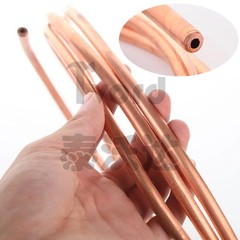 2mm/3mm/4mm/5mm/6mm/8mm/10mm to 16mm Copper Tube Pipe Coil Soft /Water/Gas/DIY