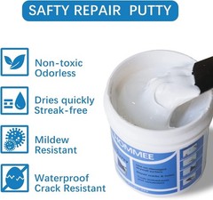 Drywall Repair Kit,Drywall Hole Patch Repair Kit,Wall Spackle Paste 9.8OZ to …