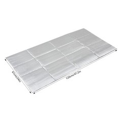 Double Bubble Reflective Insulation Panels 6-Pack 24 × 47.2in For Garage Door
