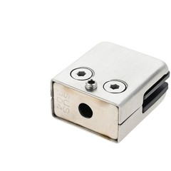 8 x Square Glass Clamps 48mm with Rubber Layers For 8-10mm Thickness Glass