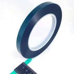 3/8″ X 72 Yards HIGH TEMP Green Polyester Masking Heat Tape Powder Coating Paint