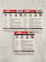 (3 Packs) WAL-BOARD TOOLS 4” x 4” Aluminum Drywall Repair Patches