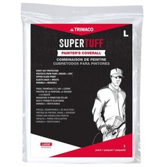 Trimaco SuperTuff Polypropylene Coverall, Large Large, White