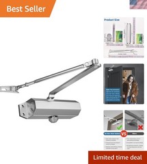Door Closers Commercial Heavy Duty Automatic Door Closer Residential Grade 3 …