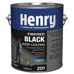 201 Fibered Black Asphalt Roof Coating 0.90 Gal.