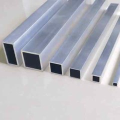 Aluminium Alloy Square Tube Hollow DIY Decoration Height 6-25mm Length 300 500mm