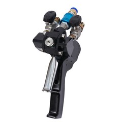 P2 PU Foam Spray Gun Polyurethane P2 Air Purge Spray Gun Self-cleaning Black