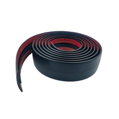 DAILISEN 9.84ft T Molding Flexible Self Adhesive T T 9.84ft, Black