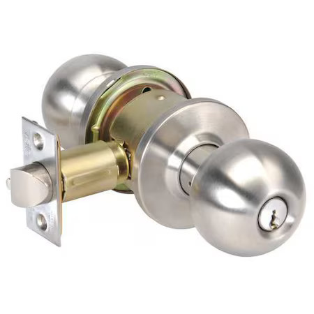 Assa Abloy Accentra Ca4607 X 630 Knob Lockset, Mechanical, Entrance, Grd. 2