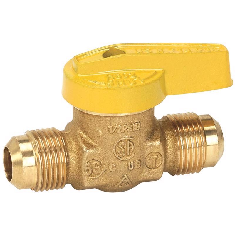 BK Products 116-503 Proline Brass Flare Gas Ball Valve 1/2 in.