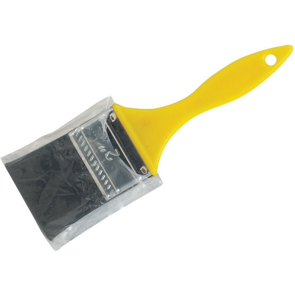 2 In. Flat Synthetic Polyolefin Paint Brush 772168 SIM Supply, Inc. Plastic