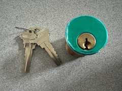 KABA ILCO 7185SE-03 MADE IN USA WITH REGULAR CAM SCHLAGE E KEYWAY