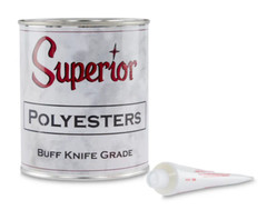 Superior Polyester Knife Grade Stone Adhesive – Buff, 1 Qt