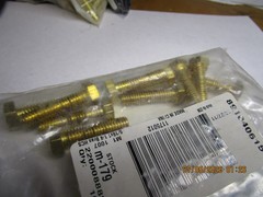 5/16″-18 x 1-1/4″ Brass Hex Cap Screw QTY 10