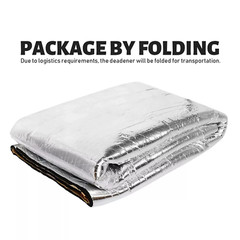 1Pcs High quality self adhesive backing Sound Deadener Insulation Mat 59”x39”