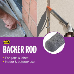 – Versatile Gray Foam Backer Rod Set 1/2In X 20Ft – Essential Caulk Saver for Se