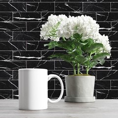Artemuro 40Pcs Peel And Stick Backsplash 3 X 9 Spc Subway Tiles Upgraded