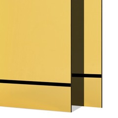 4PK Metallic Laser Engravable Plastic Sheets Brushed Gold Silver Mirror 8″x12″