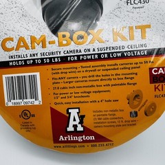 ARLINGTON – FLC430 Cam-Box Kit for Installing a Security Camera NEW