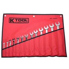 K Tool International Wrench Set Combination 13 Piece SAE 41013