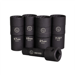Horizon Tool 5-Piece Lock and Lug Flip Socket Set 96100