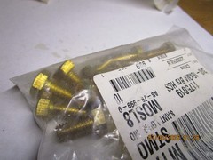 3/8″-16 x 3/4″ Brass Hex Cap Screw QTY 10