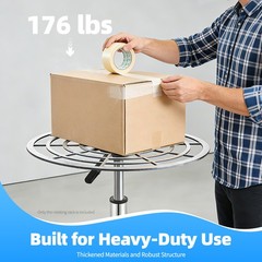 80kg Spray Paint Rack Stable Rotating Paint Holder Lifting Spray Painting Table