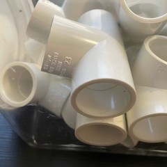 🟢✅Charlotte Pipe 3/4 In PVC Schedule 40 Tee Slip Pipe Fitting 20-Pack