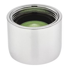 Neoperl 5510505 0.5 Gpm Outlet, 3/4 In – 27 Thread Size, Chrome, Brass