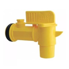 Vestil JDFT Manual Handle Jumbo Drum Faucet, Fits 2″ Drum Openings