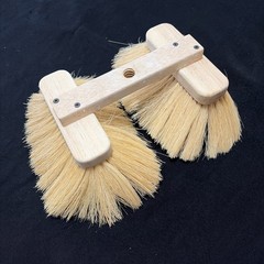 Double Crows Foot Brush For Creating Quality Drywall Texture, Plaster, Stucco