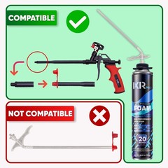 Spray Foam Insulation Can (3 x 26.46 oz. / 750 ) Expanding Foam Sealant