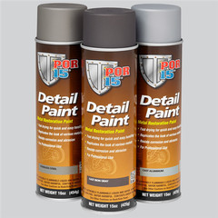 POR-15 INC 41618 Metal Restoration Paint, 15 oz Aerosol Can, Cast Aluminum POF.