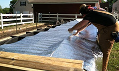 75SF Reflective Foam Thermal Foil Insulation Radiant Barrier 3 X 25 Ft Roll R7