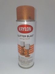 Krylon Glitter Blast Orange Burst (3807) 5.75 Ounce Fall Color