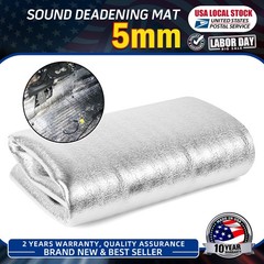 48 Sqft Sound Deadener Car Heat Shield Waterproof Double Layer Aluminum New