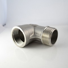 1 inch 1″ NPT Female to Male Elbow 90 Degree Threaded Pipe Fitting Connector SS