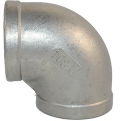 1-1/2″ NPT Female Threaded Elbow 90 Degree Stainless Steel 304 Pipe Fitting