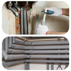 74.8″ Pipe Insulation Foam Tube – Heat Preservation for Plumbing, AC, Water Pipe