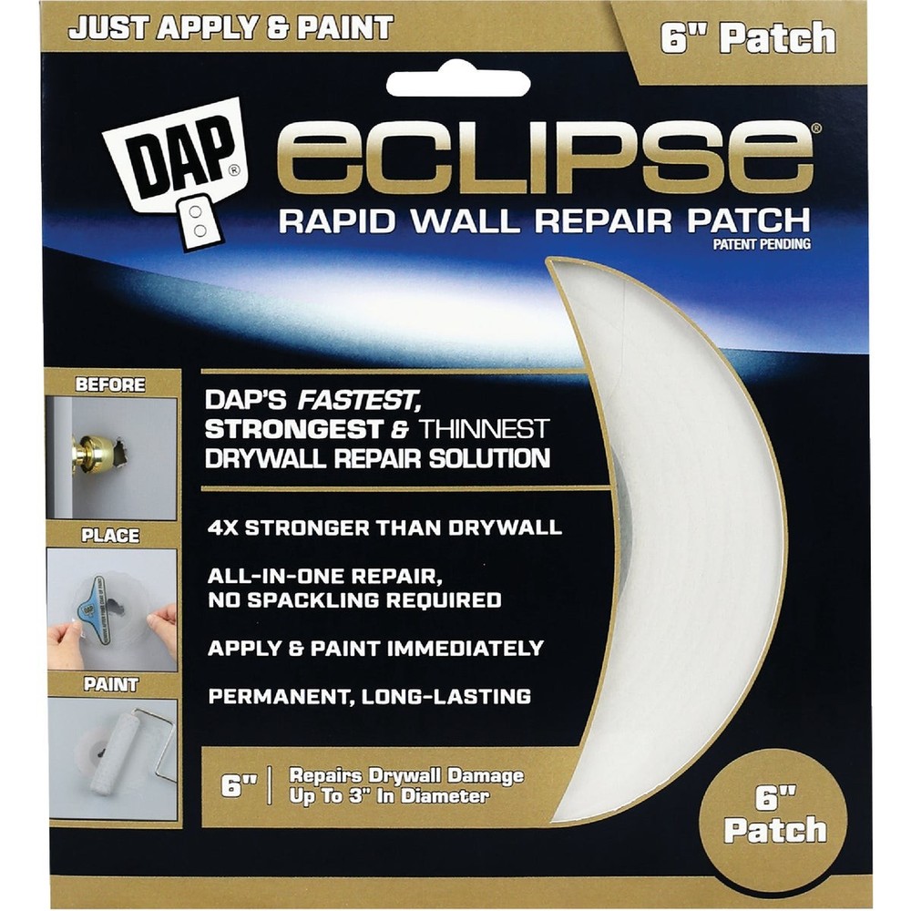DAP 6 In. Wall Repair Patch 7079809165 DAP 7079809165 070798091665 Film
