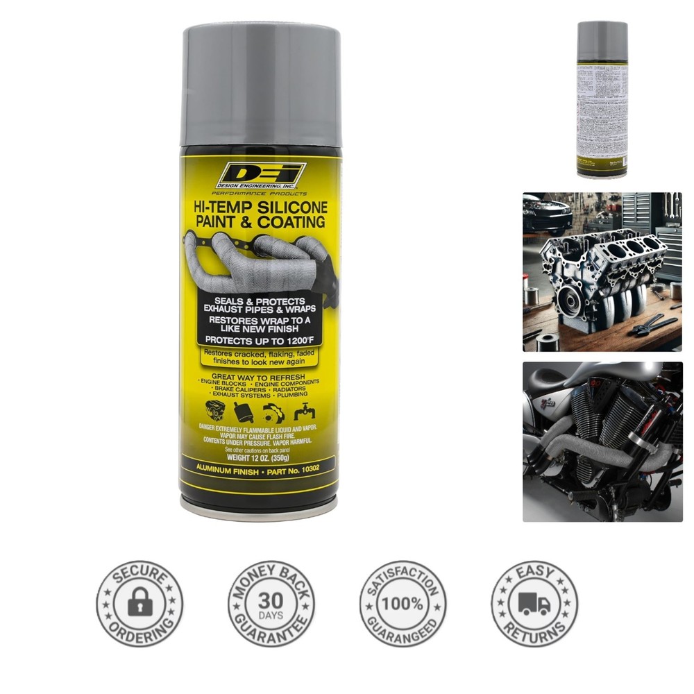 Ultimate 1500°F High-Temp Silicone Spray – Easy Application for Engine Coverage