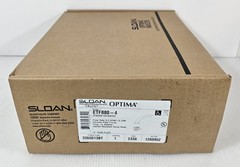 Sloan Optima Faucet ETF880-4 Sensor Operated, Chrome,Plug In Adapter, NEW
