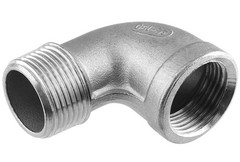Bonsicoky 304 Stainless Steel 90 3/4″ NPT Male x Female, 1 PCS
