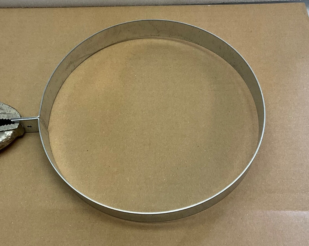 8” Pipe Duct Hanger Galvanized Steel 16 Ga 1/16” Thick 1” Wide