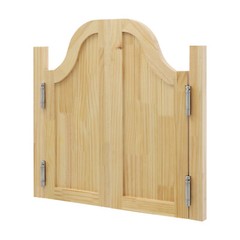 Partition Door Swing Solid Wood Door for Shop Entrance Partition Door 70x70cm