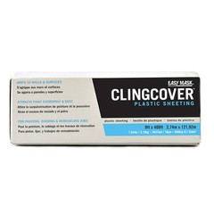 Easy Mask ClingCover Plastic Sheeting 0.3 mil X 9 ft X 400 ft 79400