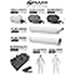 Heavy Duty Insulation Removal Vacuum Bags 10 inch Spout Non Woven 75 cu ft New